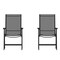 Flash Furniture Paladin Black Outdoor Folding Patio Sling Chair, 2PK 2-TLH-SC-044-BKBK-GG - alternate 8
